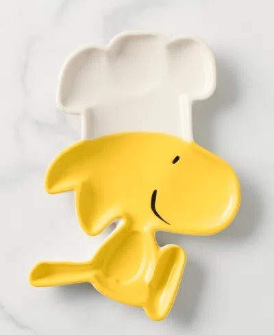 Lenox Chef Snoopy Porcelain Spoon Rest In Multi