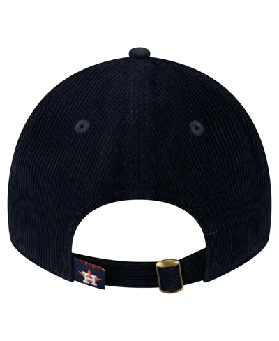 New Era Women's Black San Francisco Giants Corduroy 9twenty Adjustable Hat In Navy