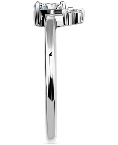 Giani Bernini Cubic Zirconia Cluster Toe Ring, Exclusively At Macy's In Silver