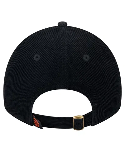 New Era Women's Black San Francisco Giants Corduroy 9twenty Adjustable Hat In Black