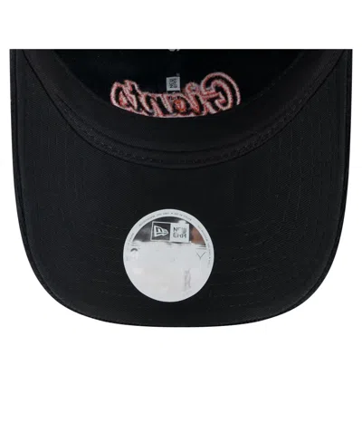 New Era Women's Black San Francisco Giants Corduroy 9twenty Adjustable Hat In Black