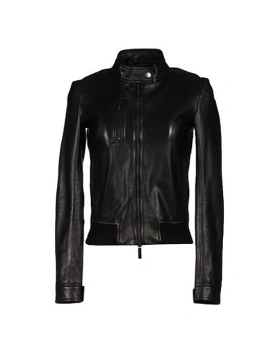 Calvin Klein Collection Jackets In Black