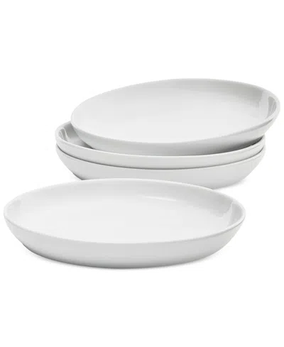 The Cellar James Appetizer Plates, Set Of 4, Exclusively At Macy's In White