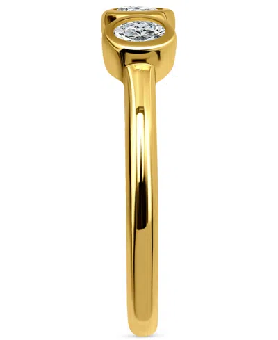 Giani Bernini Cubic Zirconia Adjustable Toe Ring In Sterling Silver (also In 18k Gold-plated Sterling Silver), Exc In Gold