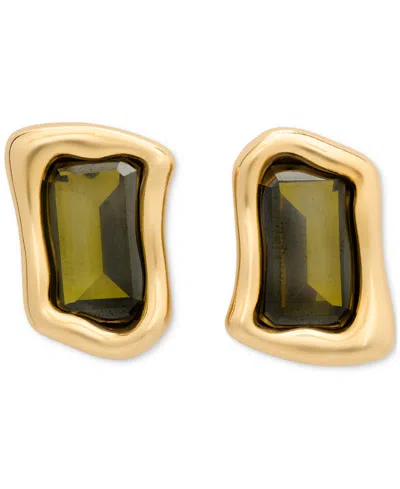 Kate Spade New York Molten Glass Statement Stud Earrings In Gold