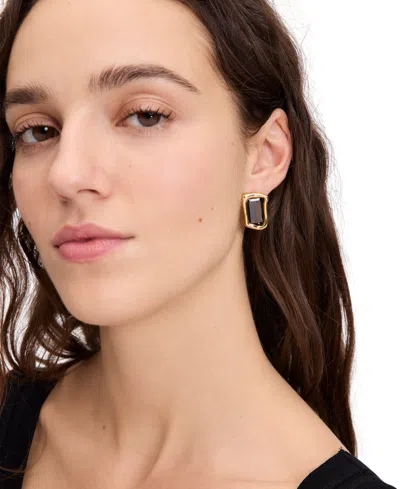 Kate Spade New York Molten Glass Statement Stud Earrings In Gold