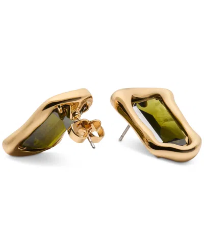Kate Spade New York Molten Glass Statement Stud Earrings In Gold