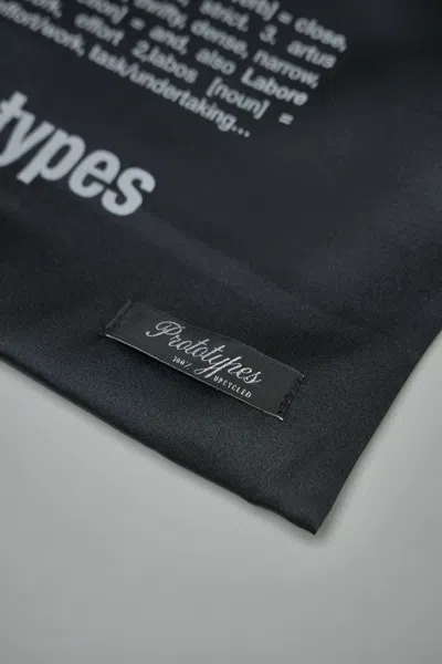 Prototypes Drawstring Pouch In Black