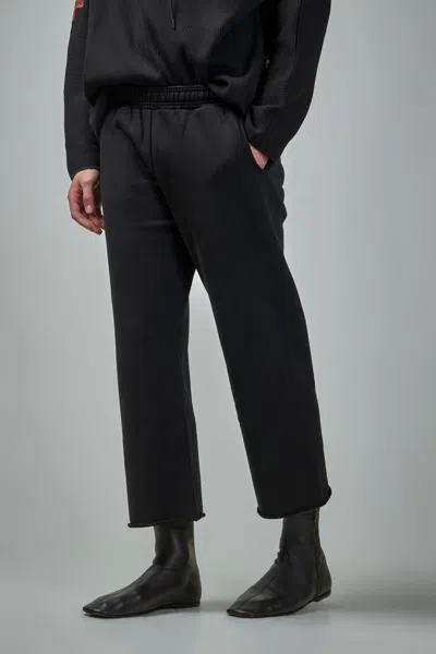 Prototypes Cropped Sweatpants In Black