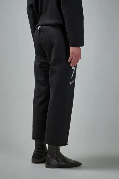 Prototypes Cropped Sweatpants In Black
