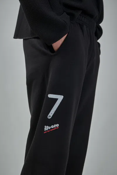 Prototypes Cropped Sweatpants In Black