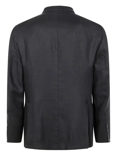Boglioli Men Suit Single Breasted Notch Lapel In Blue