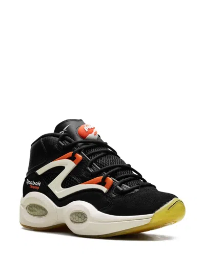 Reebok Question Pump Sneakers In Black