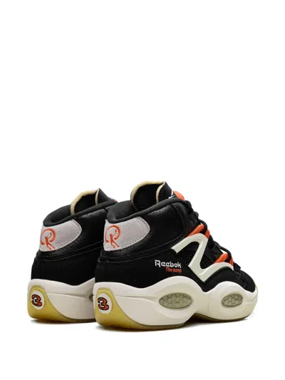 Reebok Question Pump Sneakers In Black