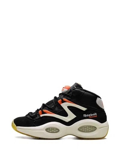 Reebok Question Pump Sneakers In Black