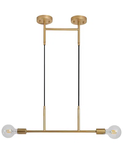 Vidalite Modern Style 2-bulb Pendant Adjustable Flush Mount