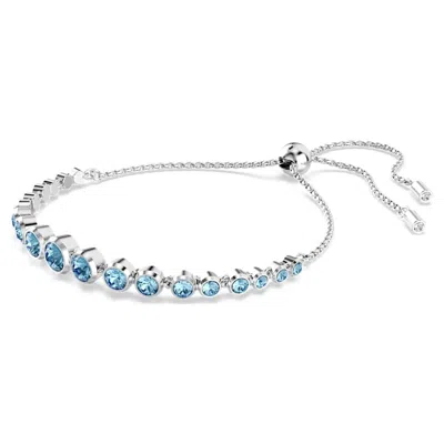 Swarovski Imber Tennis Bracelet In Blue