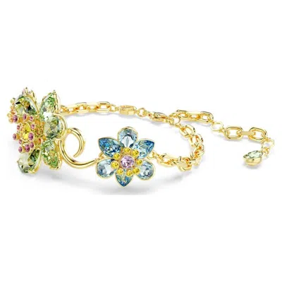Swarovski Idyllia Multicolor Crystal Flower Bracelet