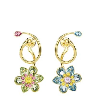 Swarovski Idyllia Drop-ohrhänger In Gold