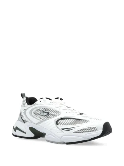 Lacoste Storm 96 2k Mesh-panelled Sneakers In White