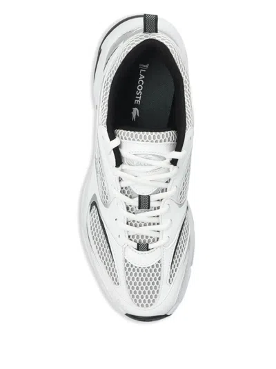 Lacoste Storm 96 2k Mesh-panelled Sneakers In White
