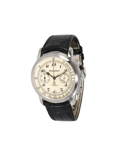 Pre-owned Audemars Piguet 2000s  Jules 41mm In Neutrals