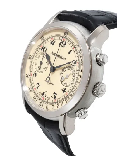 Pre-owned Audemars Piguet 2000s  Jules 41mm In Neutrals