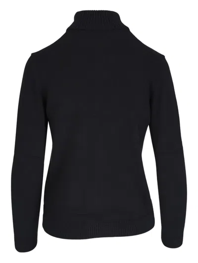 Lafayette 148 Petite Cotton-silk Tape Knit Bomber In Black