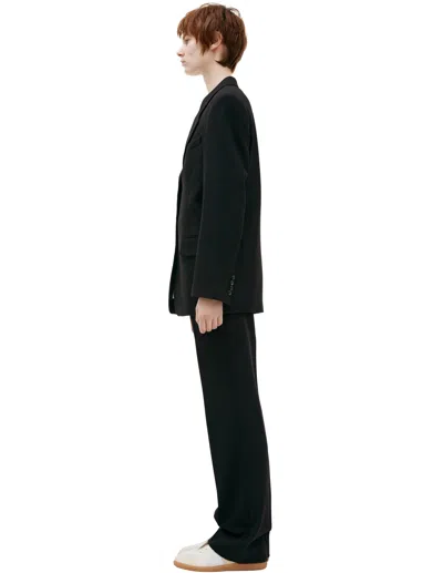 The Row Single-breasted Wool Blazer In Black