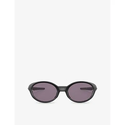 Oakley Womens Black Oo9438 Eye Jacket™ Redux Rectangle-frame O Matter™ Sunglasses In Matte Black