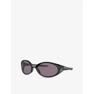 Oakley Womens Black Oo9438 Eye Jacket™ Redux Rectangle-frame O Matter™ Sunglasses In Matte Black