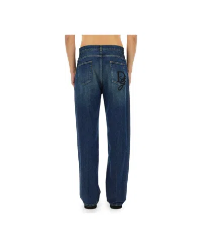 Dolce & Gabbana Men Jeans Straight In Blue