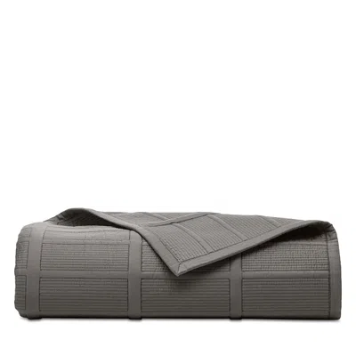 Boll & Branch Signature Modern Grid Quilt, Full Queen In Stone