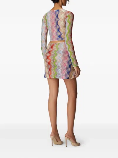 LACE UP-DETAIL MINI SKIRT