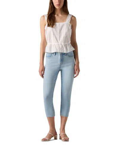 Levi's 311 Shaping Skinny Mid Rise Capri Jeans In Hold It Down
