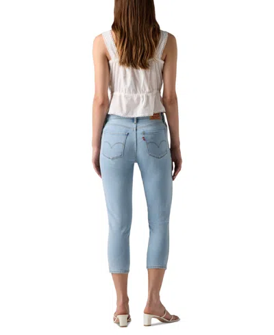 Levi's 311 Shaping Skinny Mid Rise Capri Jeans In Hold It Down