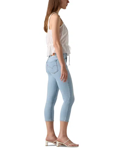Levi's 311 Shaping Skinny Mid Rise Capri Jeans In Hold It Down