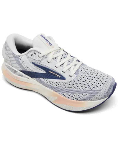 Brooks Women's Gts 24 Running Sneakers From Finish Line In Gray