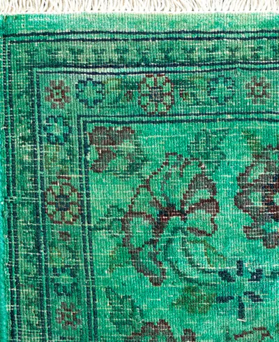 Adorn Hand Woven Rugs Fine Vibrance M695 4'8''x7'4'' Area Rug In Blue