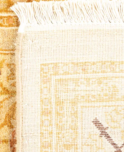 Adorn Hand Woven Rugs Mogul M1503 3'x9'2'' Runner Area Rug In Ivory