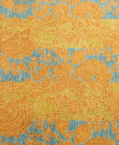 Adorn Hand Woven Rugs Mogul M1583 2'8''x7'8'' Runner Area Rug In Green