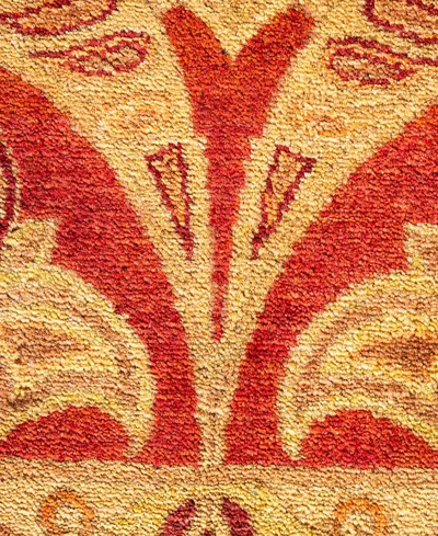 Adorn Hand Woven Rugs Mogul M1591 10'3''x14'9'' Area Rug In Orange