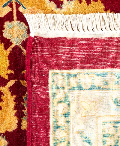 Adorn Hand Woven Rugs Mogul M1255 9'2''x11'10'' Area Rug In Red