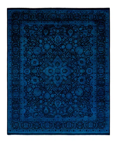 Adorn Hand Woven Rugs Fine Vibrance M1195 8'1''x9'10'' Area Rug In Blue