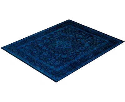 Adorn Hand Woven Rugs Fine Vibrance M1195 8'1''x9'10'' Area Rug In Blue