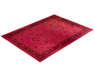 Adorn Hand Woven Rugs Fine Vibrance M1342 9'2''x12'4'' Area Rug In Pink