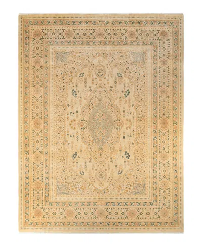 Adorn Hand Woven Rugs Mogul M1130 9'1''x12'1'' Area Rug In Ivory