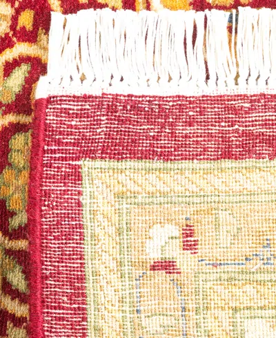 Adorn Hand Woven Rugs Mogul M1789 2'9''x12'2'' Runner Area Rug In Red