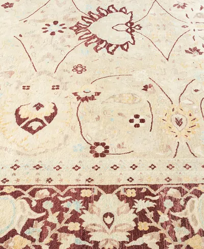 Adorn Hand Woven Rugs Mogul M1091 8'2''x10'2'' Area Rug In Ivory