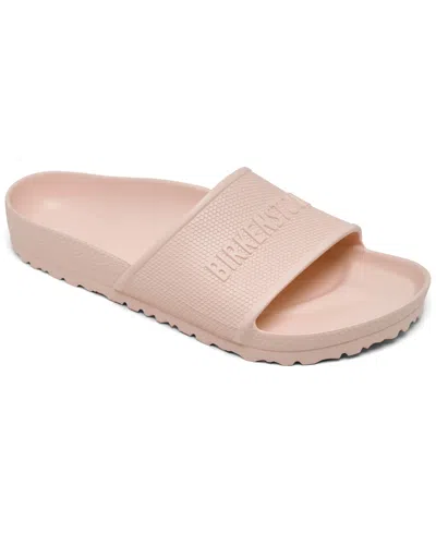Birkenstock Women's Barbados Eva Slide Sandals From Finish Line In Light Rose